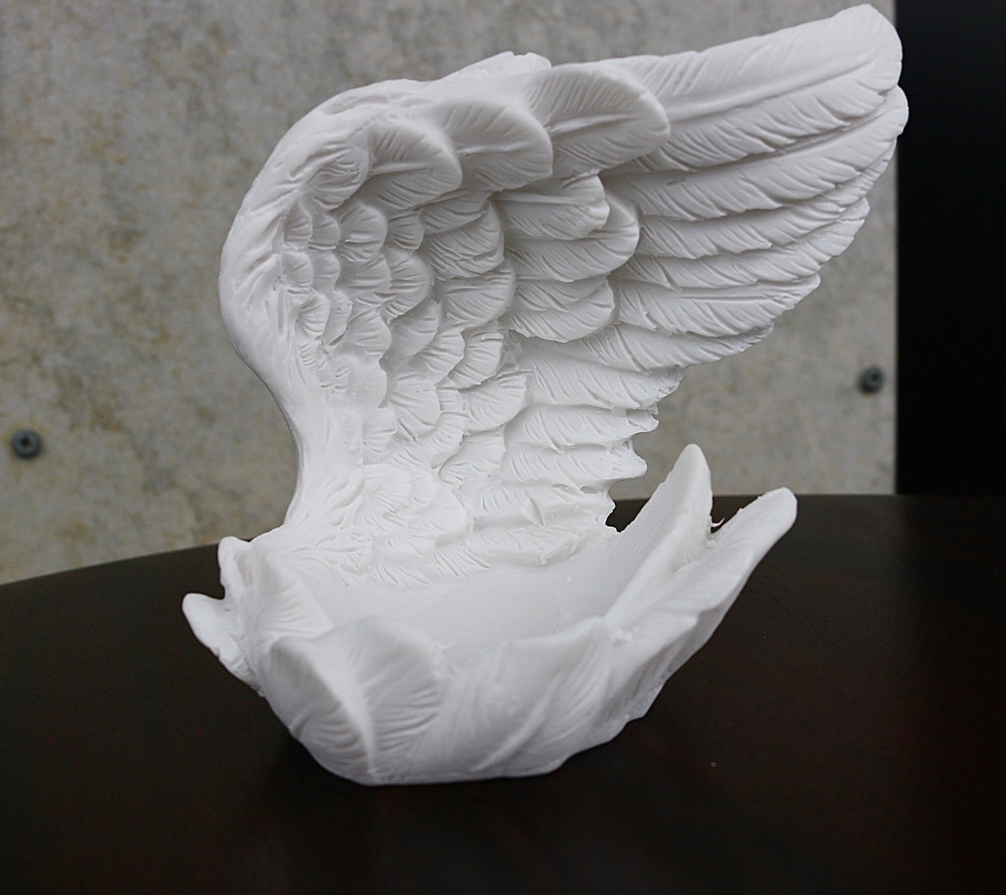 Angel Wing Crystal Sphere Stand – Gemstone Ball Holder & Decorative Display