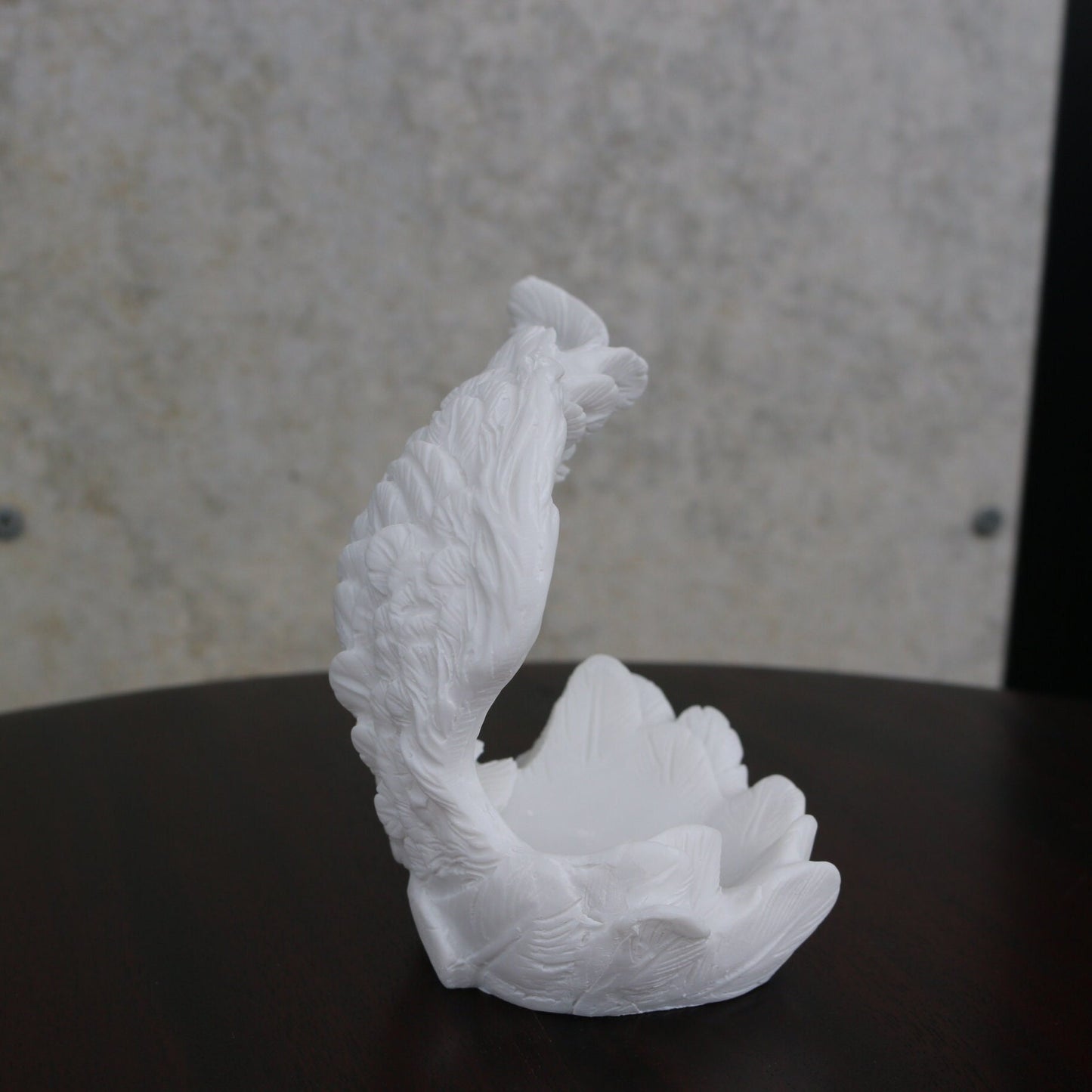 Angel Wing Crystal Sphere Stand – Gemstone Ball Holder & Decorative Display