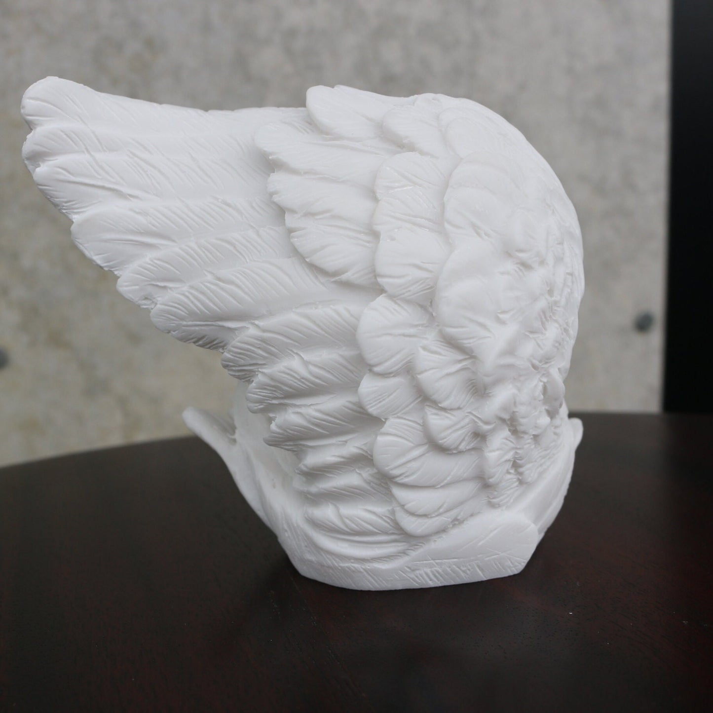 Angel Wing Crystal Sphere Stand – Gemstone Ball Holder & Decorative Display