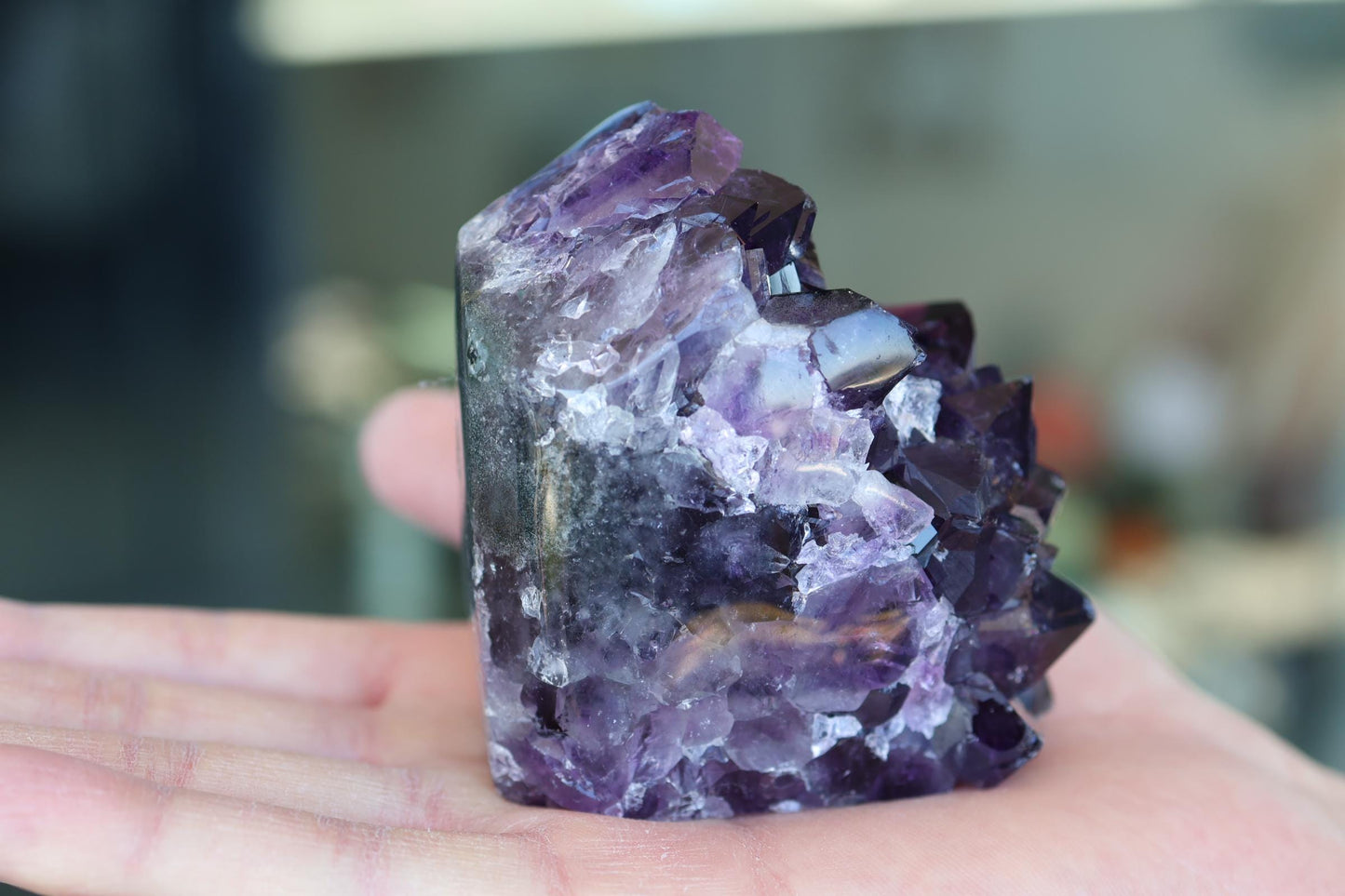 Amethyst Crystal 306g – Unique Raw Purple Stone, Gift for Collectors