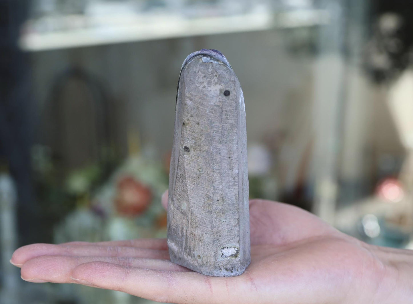 Premium Amethyst Geode 449g – Natural Purple Crystal Cluster for Meditation & Decor