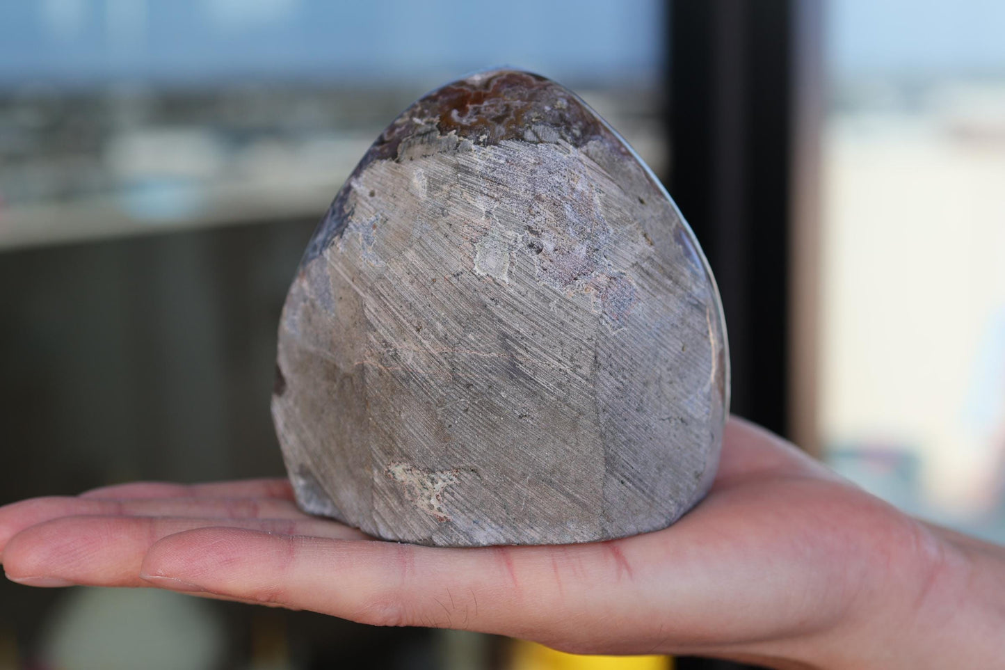 Natural Amethyst Geode Cluster 840g – Raw Purple Crystal for Home Decor & Display