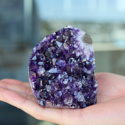 Amethyst Geode Cluster 553g Natural Crystal Cluster Purple Quartz Home Decor Unique Gift Raw Amethyst Stone