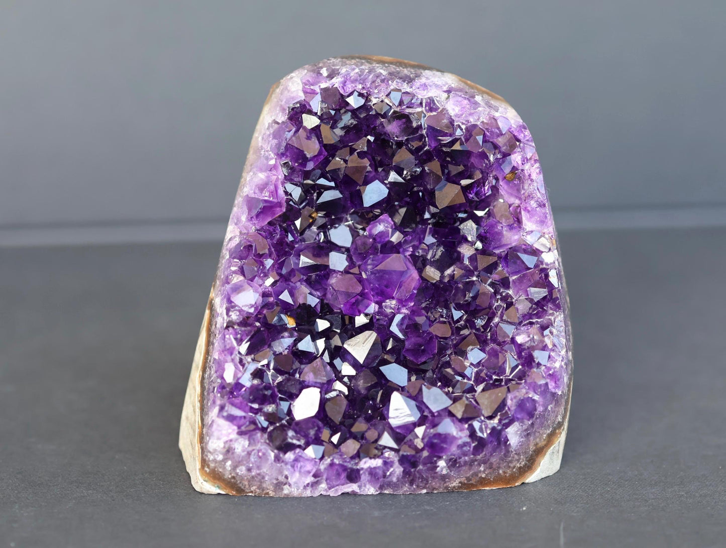 Amethyst Geode Cluster 380g Deep Purple Quartz Crystal Cluster Raw Amethyst Home Decor Unique Gift