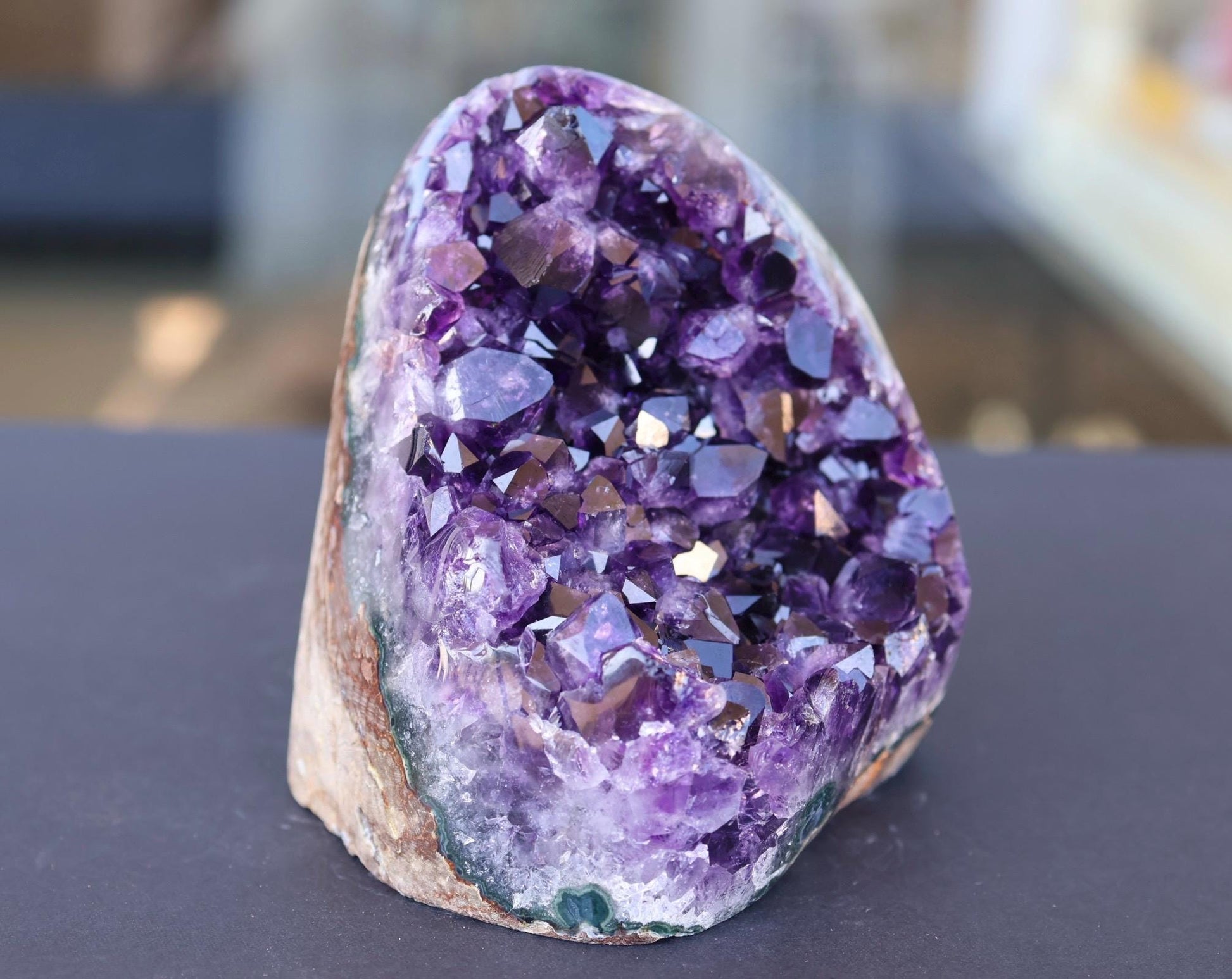 Large Amethyst Geode Cluster 1155g Deep Purple Quartz Crystal Cluster Raw Amethyst Statement Home Decor