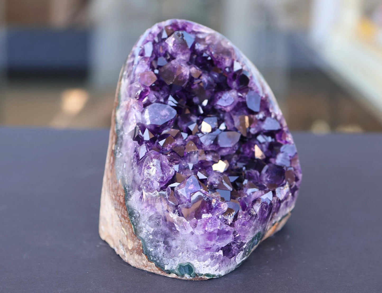 Large Amethyst Geode Cluster 1155g Deep Purple Quartz Crystal Cluster Raw Amethyst Statement Home Decor