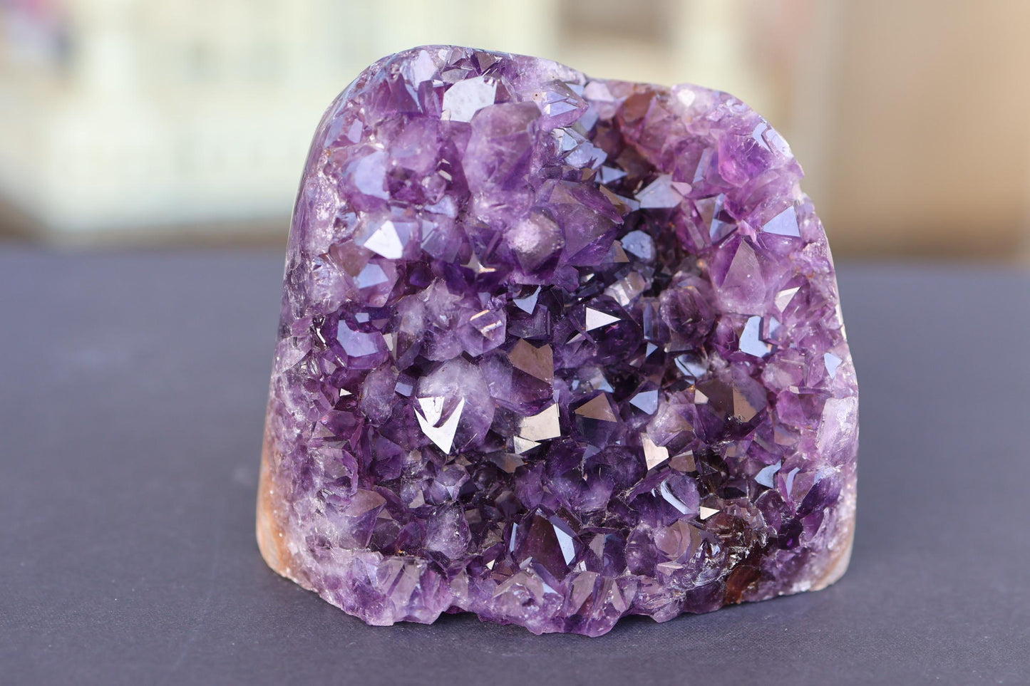 Amethyst Geode Cluster 633g Natural Purple Quartz Crystal Cluster Home Decor Unique Gift Raw Amethyst
