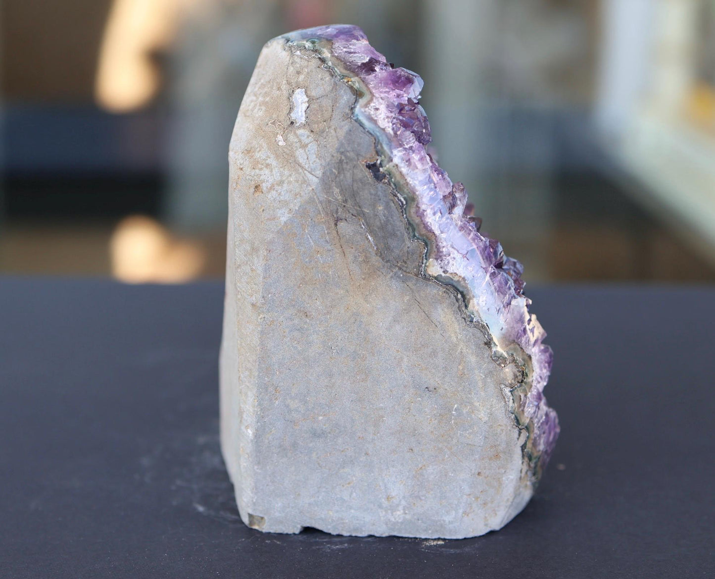 Large Amethyst Geode Cluster 1186g Deep Purple Quartz Crystal Cluster Raw Amethyst Statement Home Decor