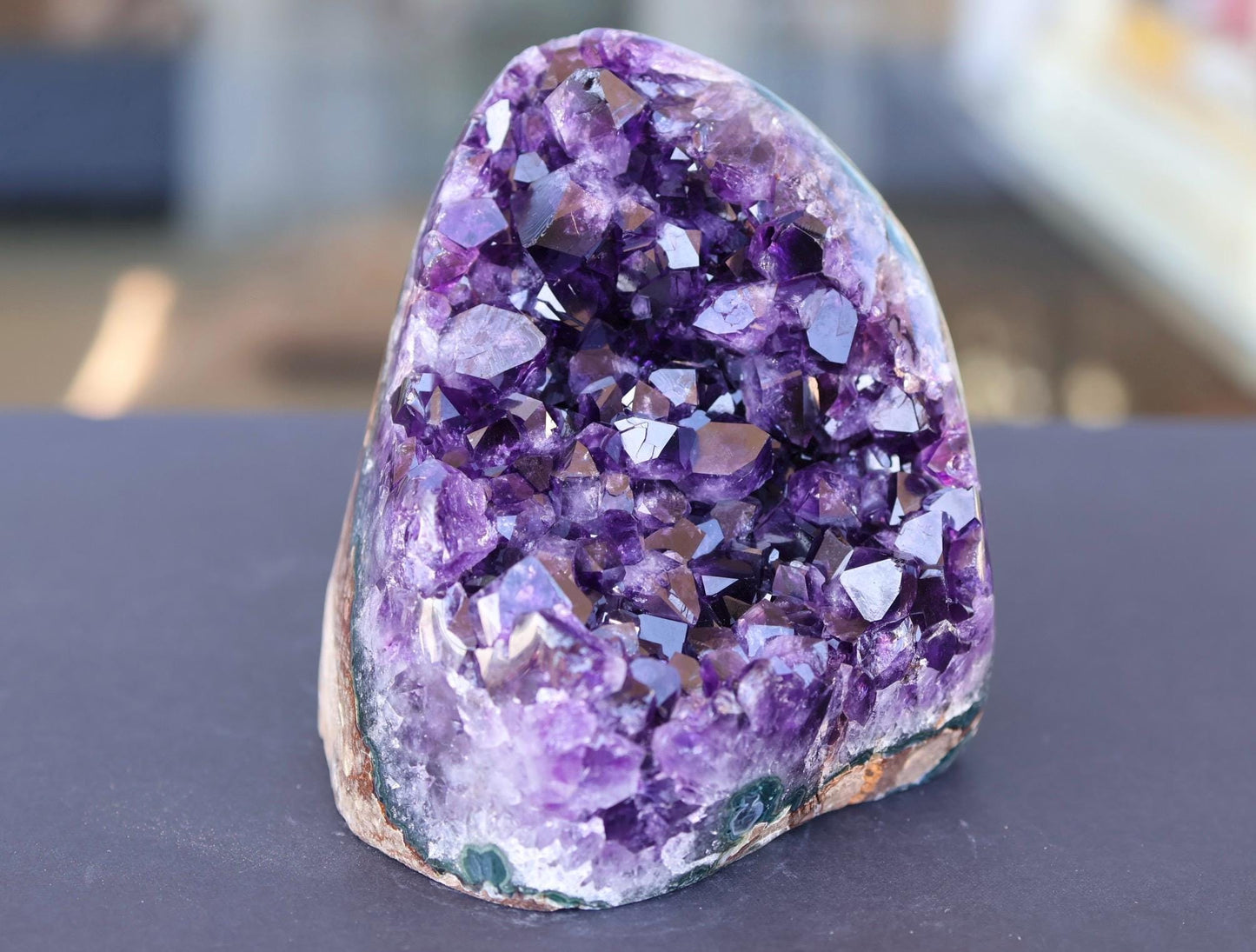 Large Amethyst Geode Cluster 1155g Deep Purple Quartz Crystal Cluster Raw Amethyst Statement Home Decor