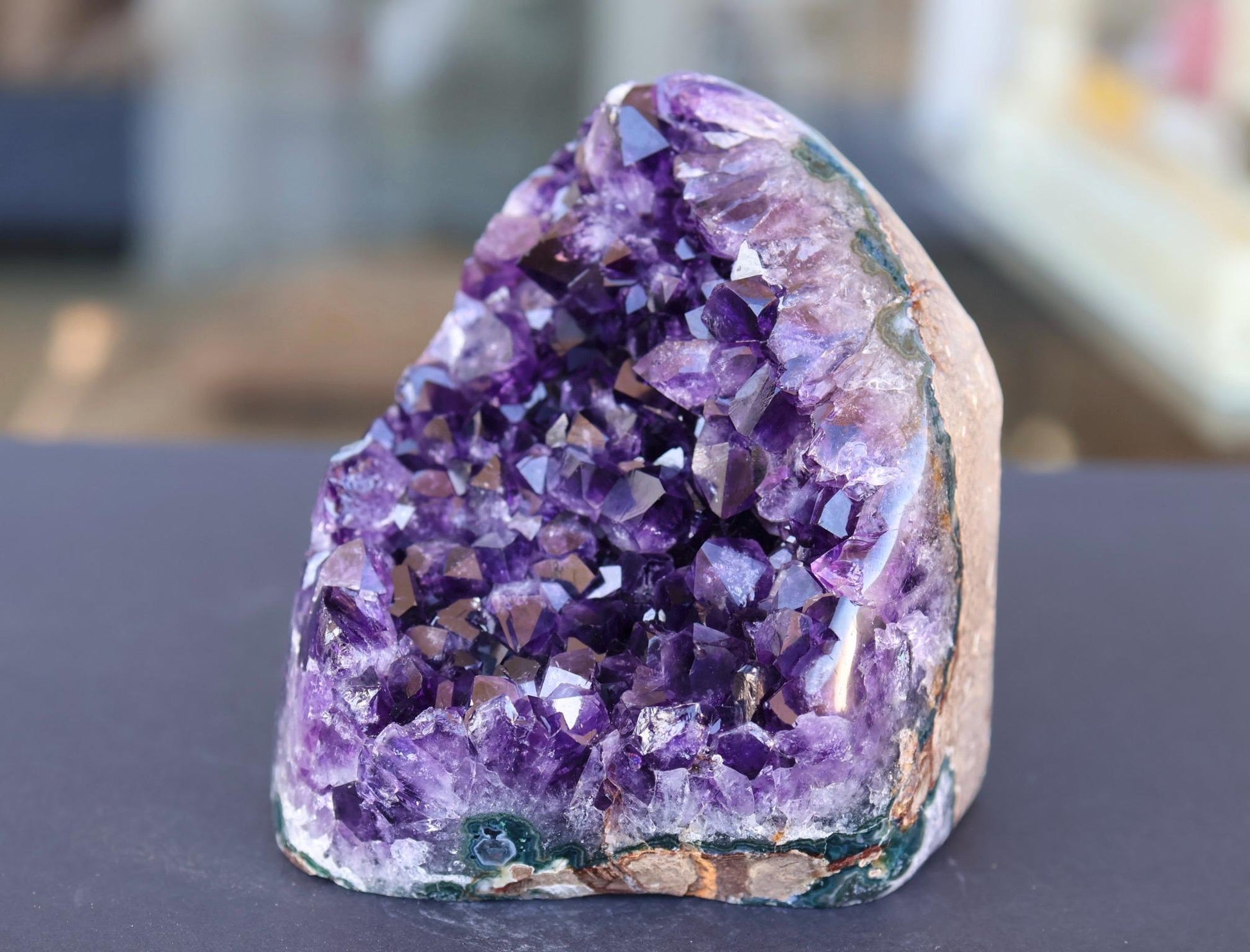 Large Amethyst Geode Cluster 1155g Deep Purple Quartz Crystal Cluster Raw Amethyst Statement Home Decor