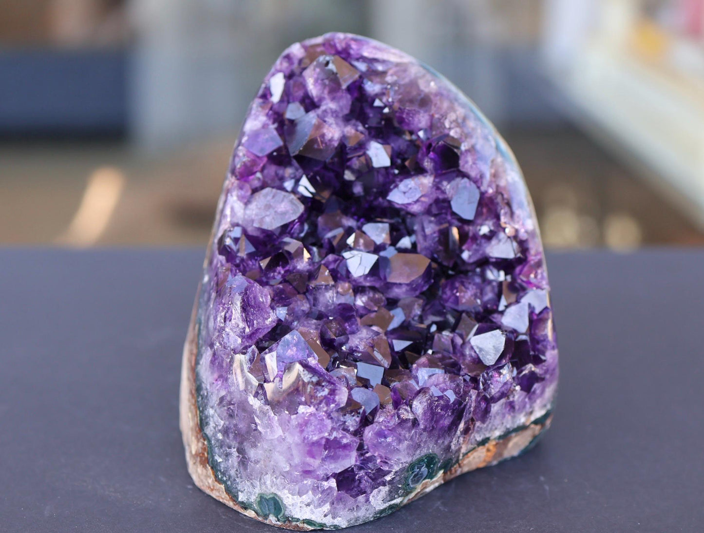 Large Amethyst Geode Cluster 1155g Deep Purple Quartz Crystal Cluster Raw Amethyst Statement Home Decor