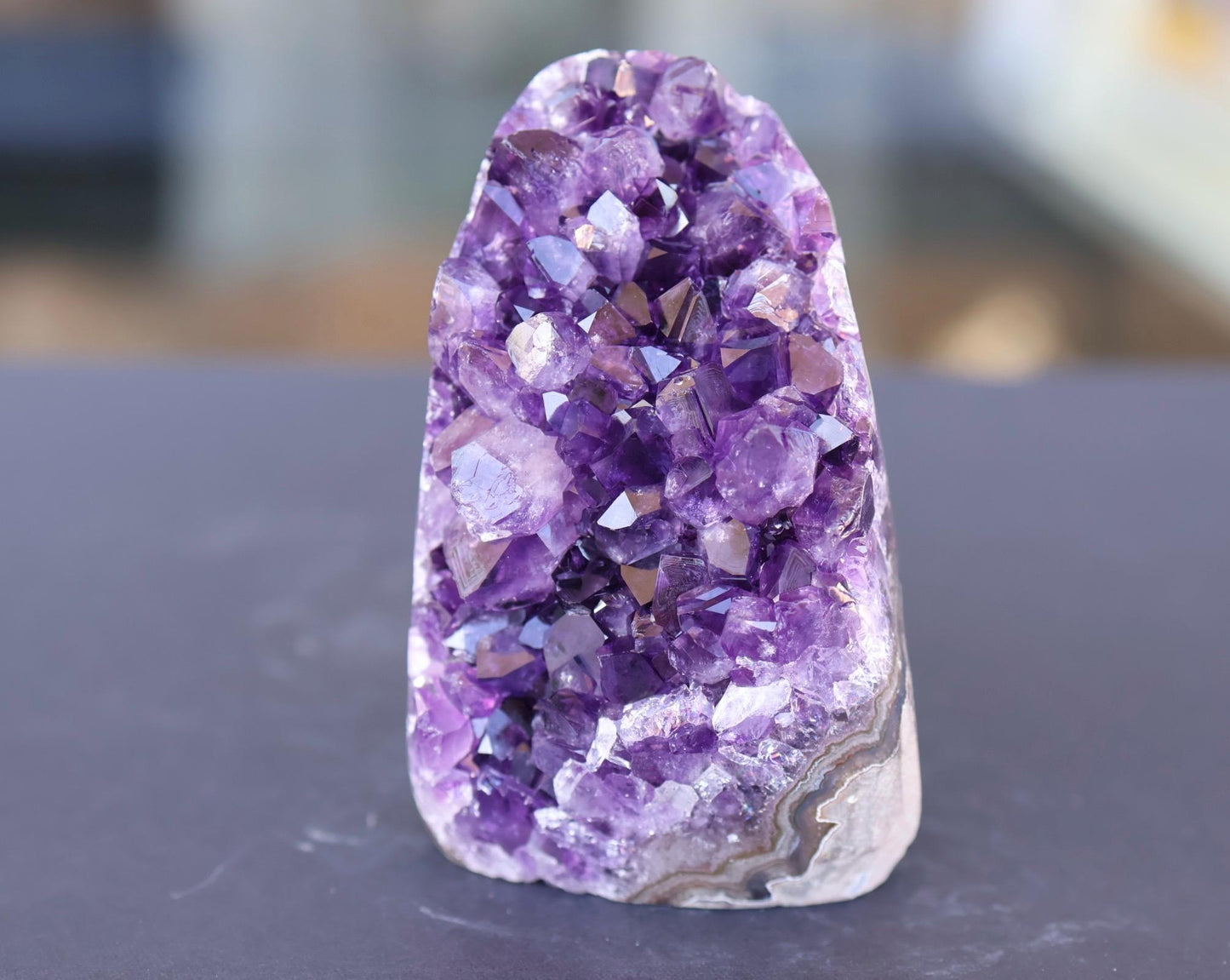 Amethyst Geode Cluster 359g Natural Purple Quartz Crystal Cluster Raw Amethyst Home Decor Unique Gift