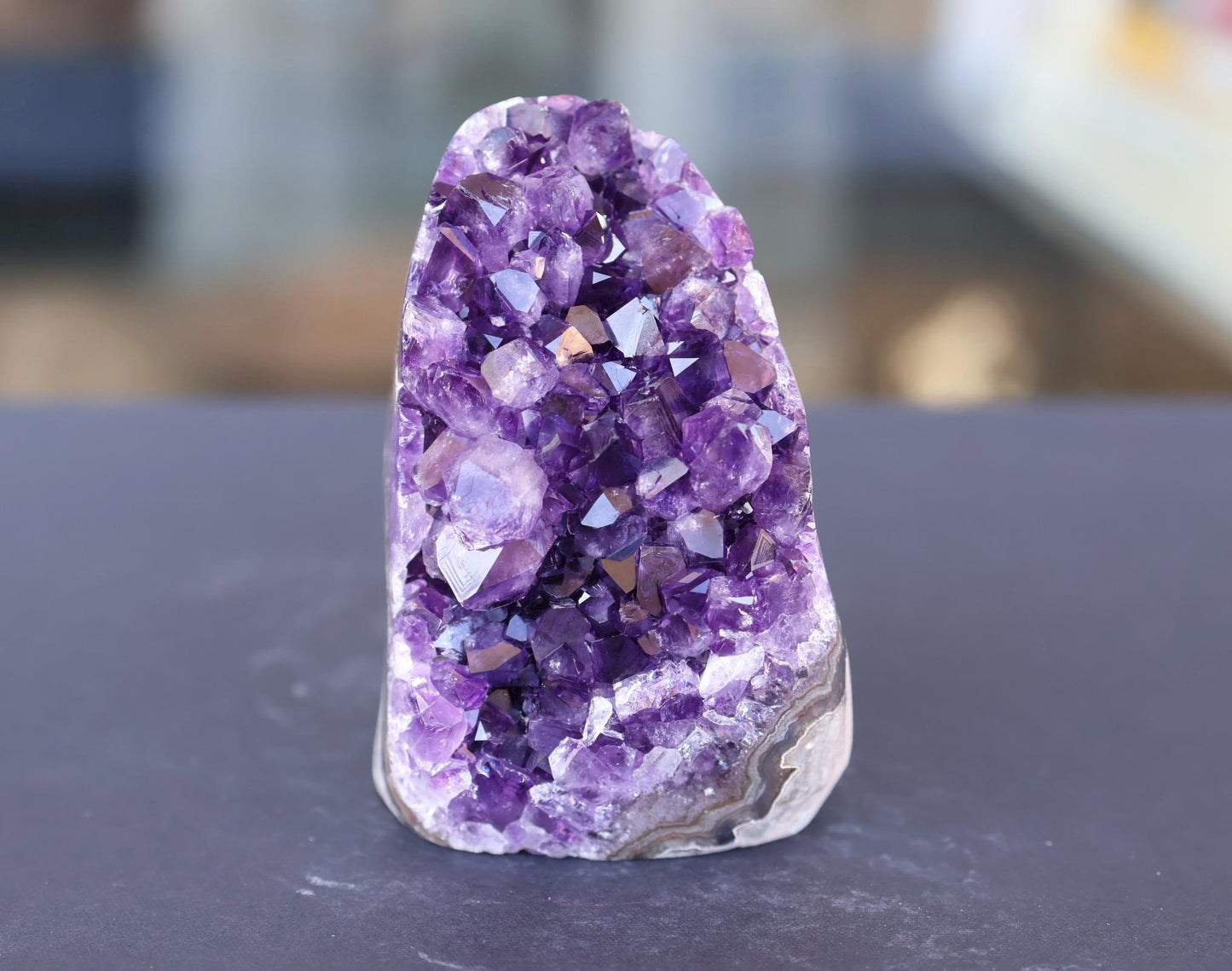 Amethyst Geode Cluster 359g Natural Purple Quartz Crystal Cluster Raw Amethyst Home Decor Unique Gift