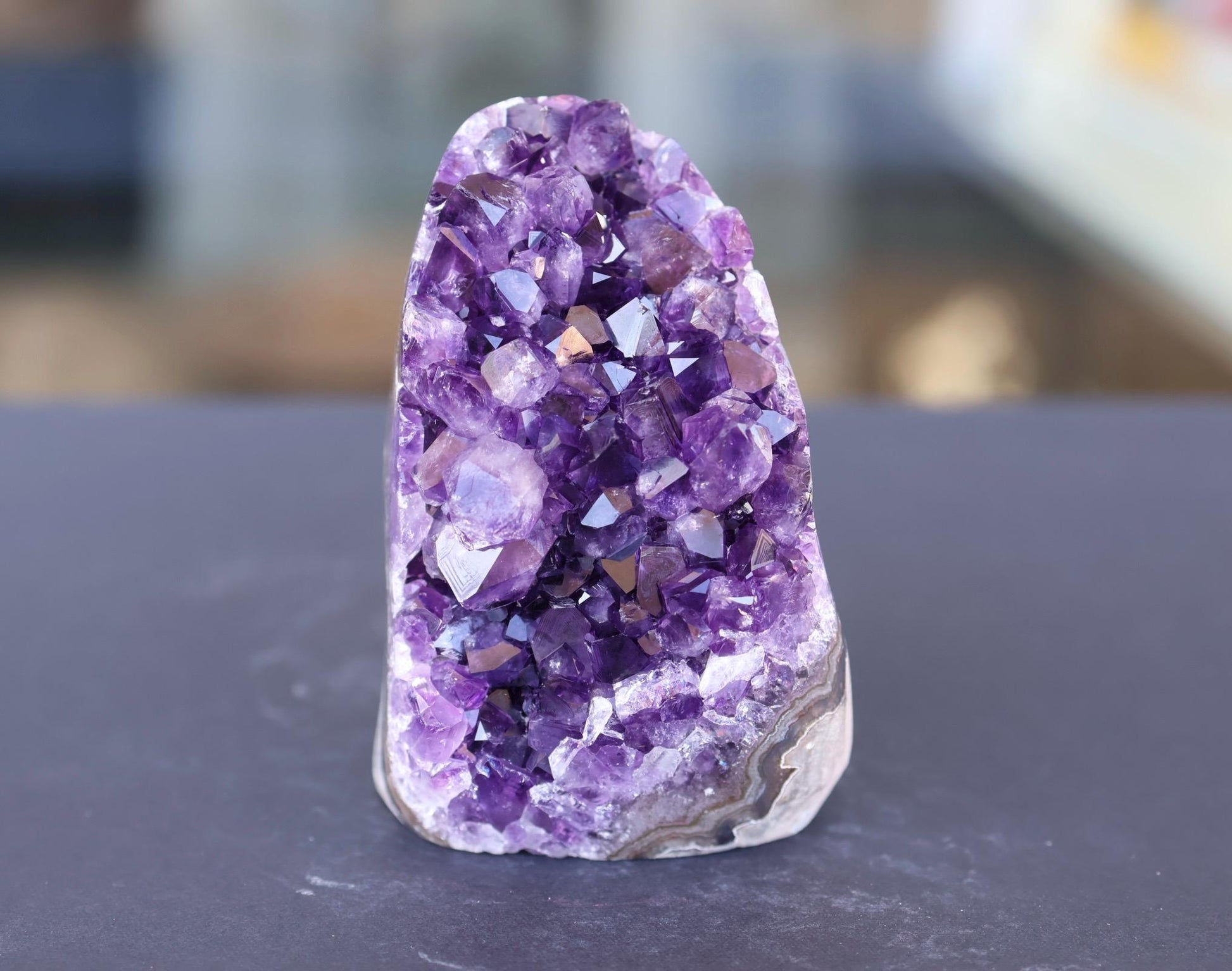 Amethyst Geode Cluster 359g Natural Purple Quartz Crystal Cluster Raw Amethyst Home Decor Unique Gift