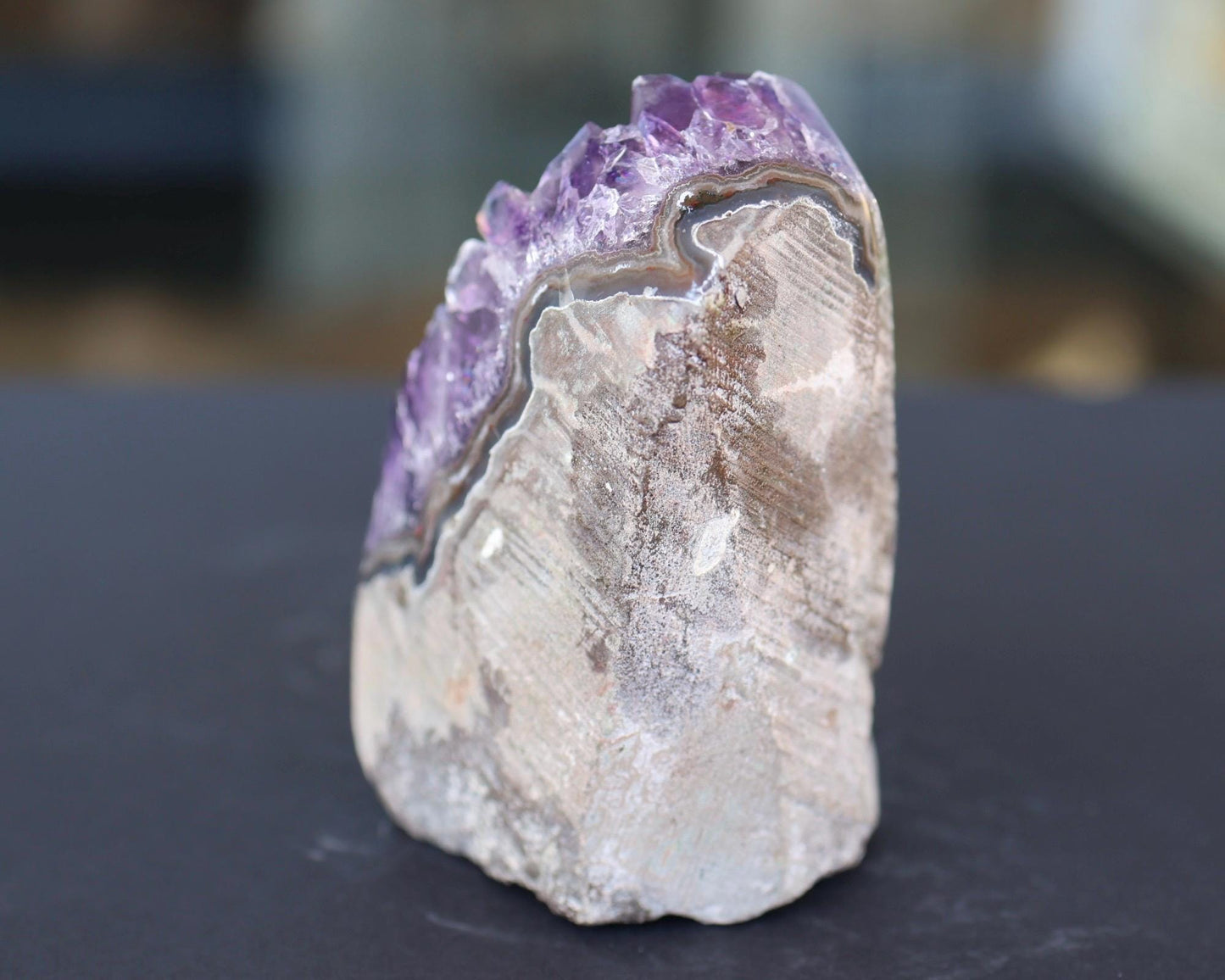 Amethyst Geode Cluster 359g Natural Purple Quartz Crystal Cluster Raw Amethyst Home Decor Unique Gift