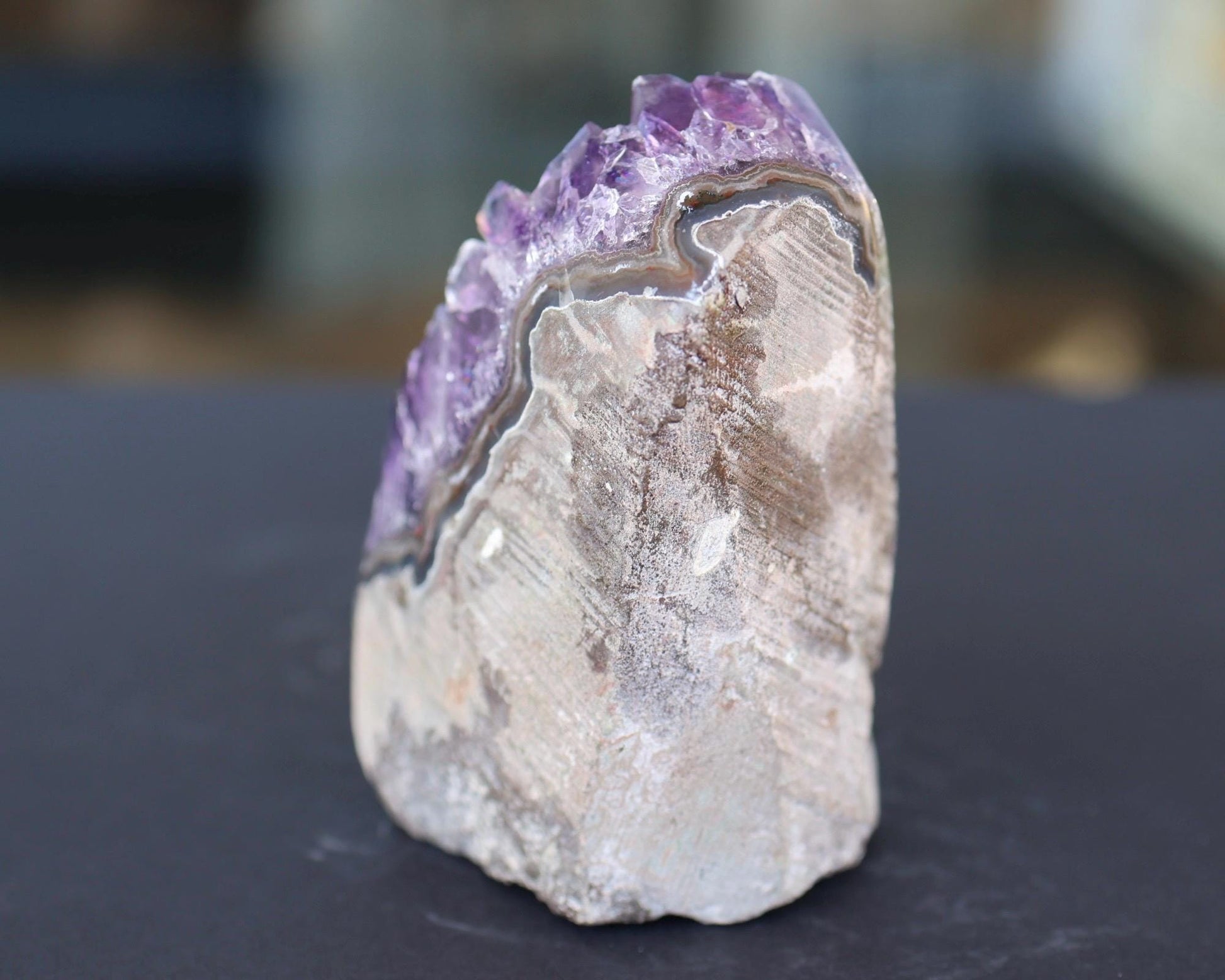 Amethyst Geode Cluster 359g Natural Purple Quartz Crystal Cluster Raw Amethyst Home Decor Unique Gift
