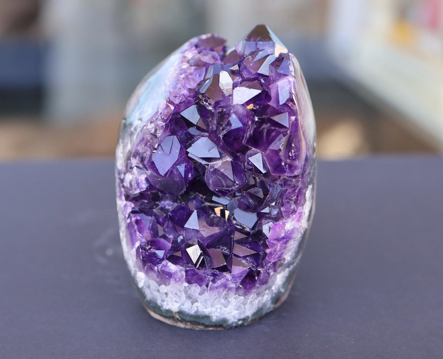 Amethyst Geode Cluster 892g Deep Purple Crystal Quartz Cluster Large Raw Amethyst Home Decor Gift