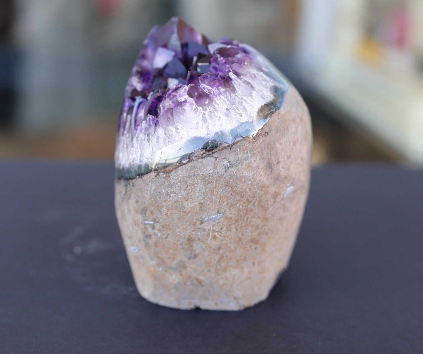 Amethyst Geode Cluster 892g Deep Purple Crystal Quartz Cluster Large Raw Amethyst Home Decor Gift