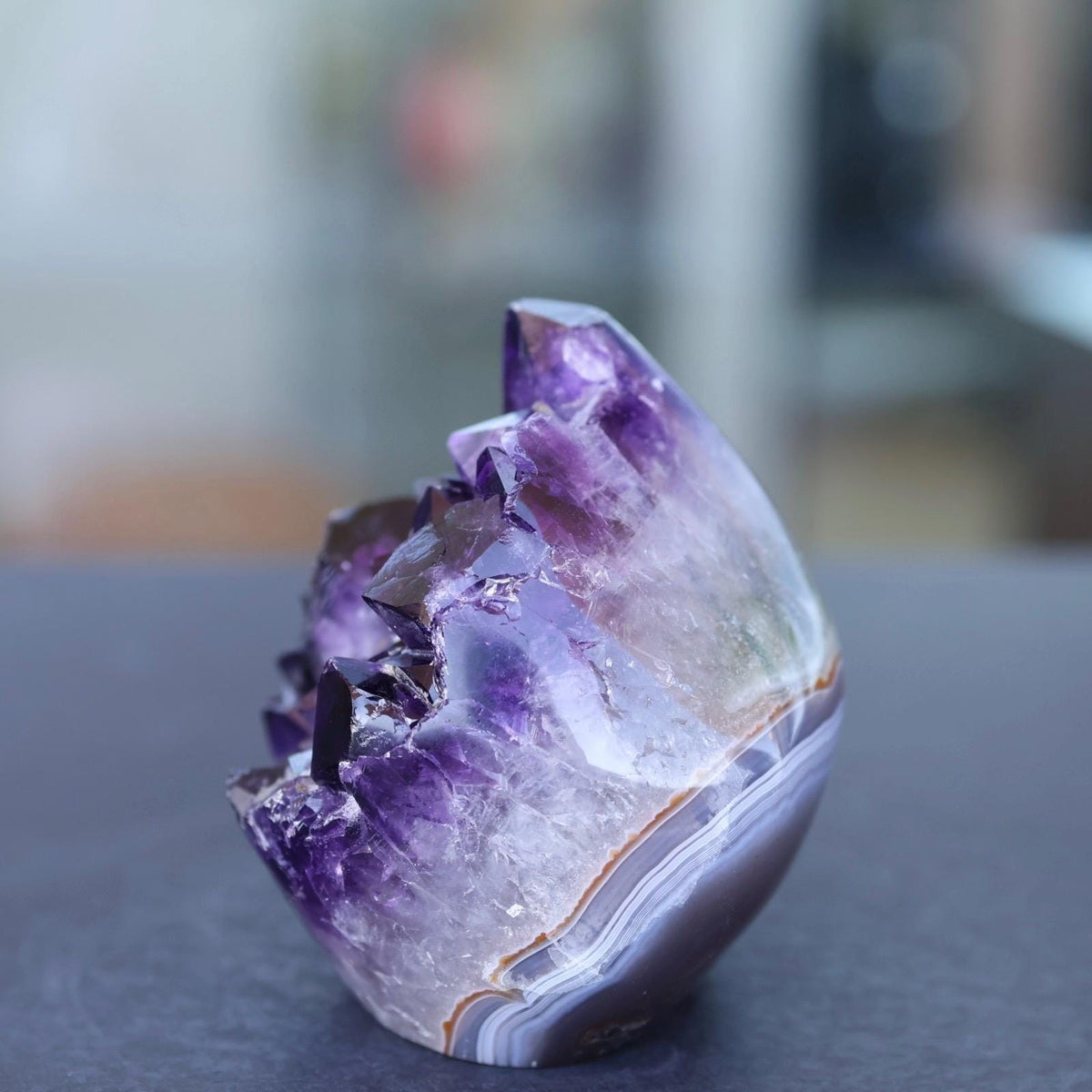 Amethyst Crystal Cluster, Deep Purple Amethyst, Natural Amethyst Crystal, Raw Amethyst, Purple Crystal, Quartz Crystal, 291g
