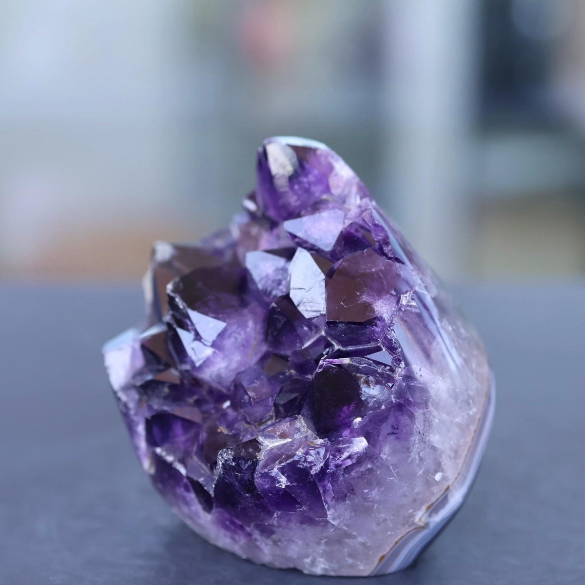 Amethyst Crystal Cluster, Deep Purple Amethyst, Natural Amethyst Crystal, Raw Amethyst, Purple Crystal, Quartz Crystal, 291g