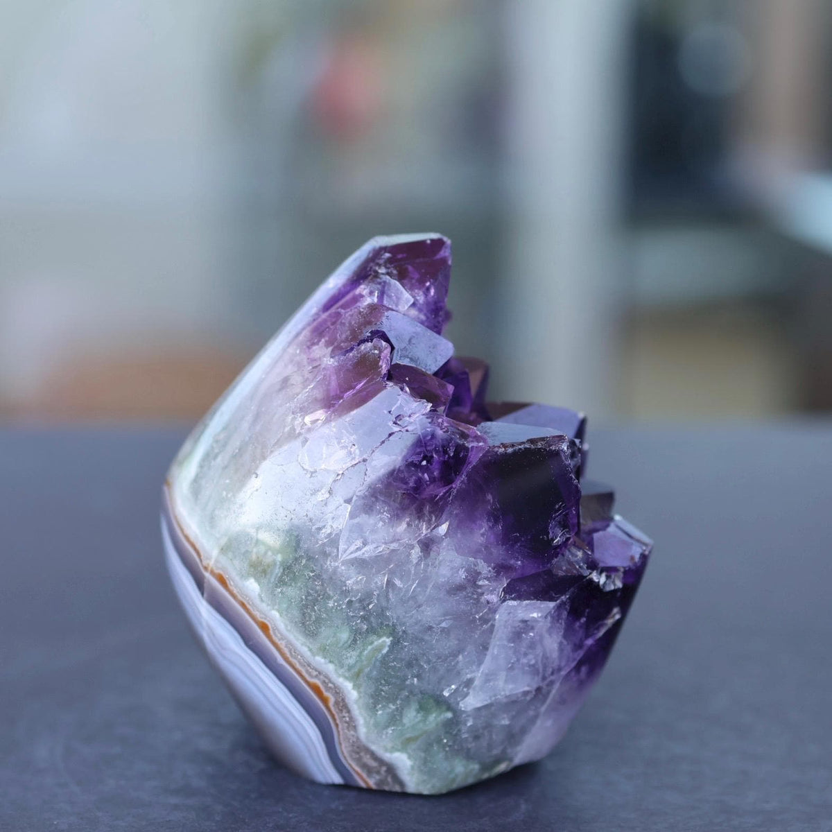 Amethyst Crystal Cluster, Deep Purple Amethyst, Natural Amethyst Crystal, Raw Amethyst, Purple Crystal, Quartz Crystal, 291g